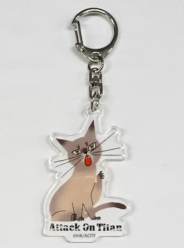 Connie Springer Cat Attack on Titan Acrylic Charm Collection Illustrations by Kuro Neko Design Re: Shazama Limited Charm [USED]