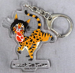 Sasha Cat Attack on Titan Acrylic Charm Collection Illustrations by Kuro Neko Design Re: Shazama Limited Charm [USED]