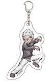 Silver Fang One Punch Man Graph Art Design Acrylic Key Chain 02 Key Chain [USED]