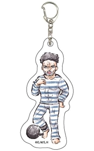 Puri Puri Prisoner One Punch Man Graph Art Design Acrylic Key Chain 02 Key Chain [USED]