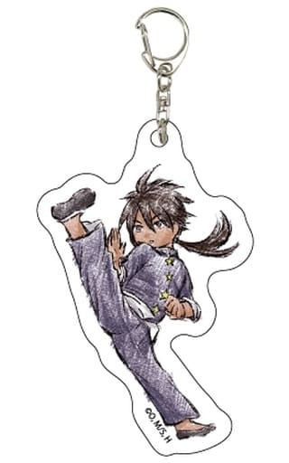 Suiryu One Punch Man Graph Art Design Acrylic Key Chain 02 Key Chain [USED]