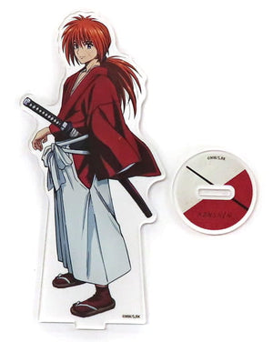 Kenshin Himua Rurouni Kenshin: Meiji Kenkaku Romantan Acrylic Mascot Jump Festa 2023 Limited Key Chain [USED]