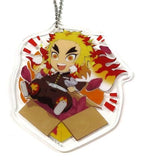 Kyojuro Rengoku Demon Slayer: Kimetsu no Yaiba Random Acrylic Charm Newly Drawn By Local Tokushima Machi Asobi Vol.25 Limited Charm [USED]