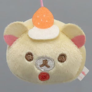 Korilakkuma Rirakkuma Okashi na Amusement Park Mochimochi Okashi Mascot Key Ring [USED]