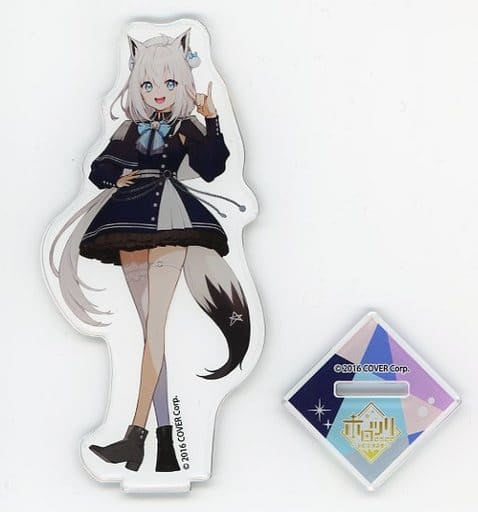 Shirakami Fubuki VTuber Hololive Life-Scale Acrylic Stand Tokyo Skytree Town Vol.2 Horotsuri 2022 Hotto suru Fuyu Limited Edition Acrylic Stands [USED]
