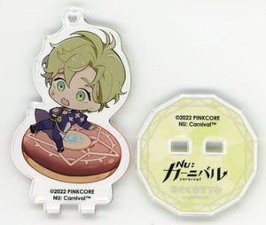 Olivine NU: Carnival Trading Acrylic Stand Key Chain Decotto By animate Cafe Limited Key Chain [USED]