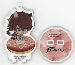 Garu NU: Carnival Trading Acrylic Stand Key Chain Decotto By animate Cafe Limited Key Chain [USED]