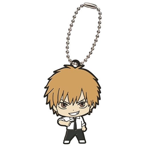 Chainsaw Man Denji Capsule Rubber Mascot Keychains [USED]