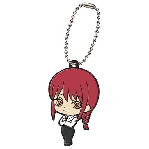 Chainsaw Man Makima Capsule Rubber Mascot Keychains [USED]