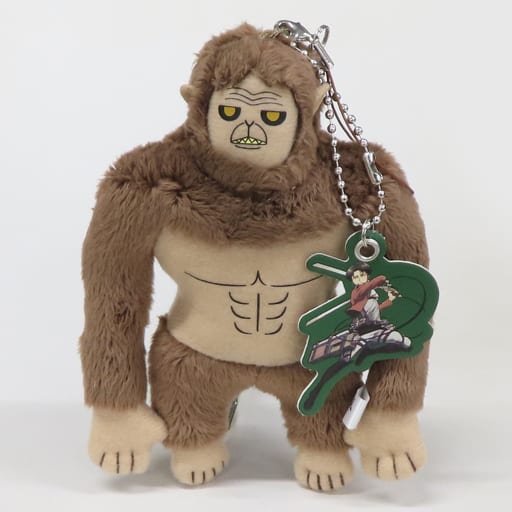 Beast Giant Attack on Titan Plush Keychain Universal Studios Japan 2020 Limited Mascot [USED]