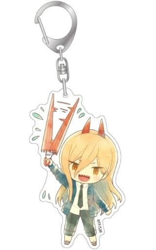 Chainsaw Man Power Kasakko Acrylic Keychain Keychains [USED]