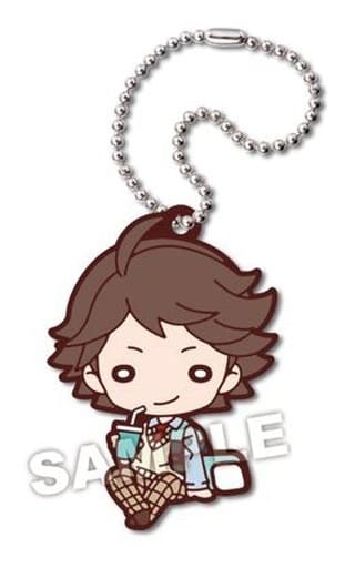 Toru Oikawa Haikyu!! Nitotan School Life Rubber Mascot Key Chain [USED]