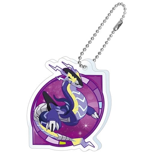 Miraidon Pokemon Scarlet Violet Acrylic Swing Key Chain [USED]