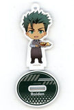 Raiden Shuga 86 Trading Acrylic Stand Key Chain Collaboration Cafe Powered By Animax Cafe+ Limited Key Chain [USED]