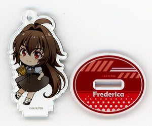 Frederica Rosenford 86 Trading Acrylic Stand Key Chain Collaboration Cafe Powered By Animax Cafe+ Limited Key Chain [USED]