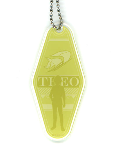 Theoto Rikka 86 Motel Key Chain Collaboration Cafe Powered By Animax Cafe+ Limited Key Chain [USED]