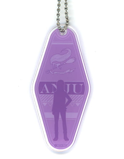 Anju Emma 86 Motel Key Chain Collaboration Cafe Powered By Animax Cafe+ Limited Key Chain [USED]