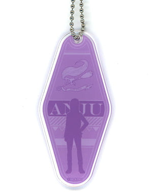 Anju Emma 86 Motel Key Chain Collaboration Cafe Powered By Animax Cafe+ Limited Key Chain [USED]