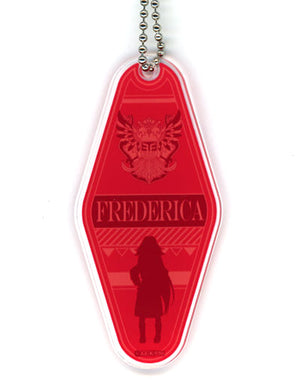 Frederica Rosenford 86 Motel Key Chain Collaboration Cafe Powered By Animax Cafe+ Limited Key Chain [USED]