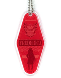 Frederica Rosenford 86 Motel Key Chain Collaboration Cafe Powered By Animax Cafe+ Limited Key Chain [USED]