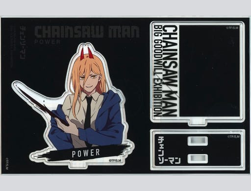 Chainsaw Man Power Acrylic Stand Card Design Ver. Grand Exchange Exhibition at baseyard tokyo Limited Acrylic Stands [USED]