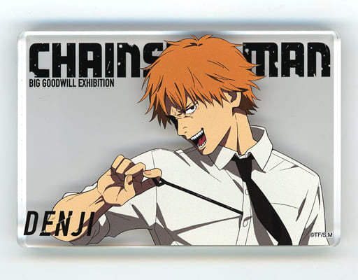 Chainsaw Man Denji Acrylic Block Dai Koryu Exhibition Illustration Grand Exchange Exhibition at baseyard tokyo Limited Acrylic Stands [USED]