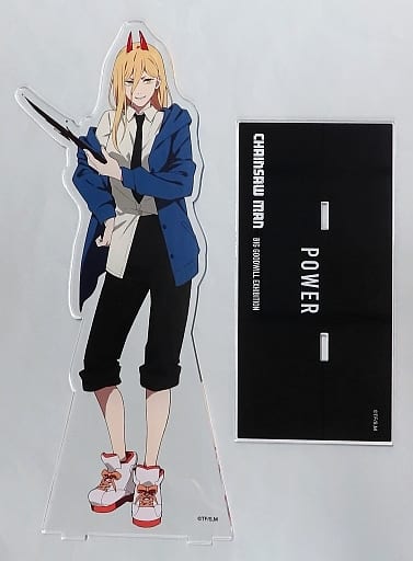Chainsaw Man Power Acrylic Mega Figure Dai Koryu Exhibition Illustration Grand Exchange Exhibition at baseyard tokyo Limited Acrylic Stands [USED]