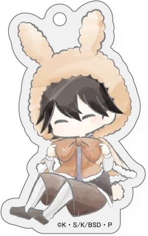 Ranpo Edogawa Bungo Stray Dogs Retro Chikku Acrylic Key Chain Rabbit Cape Ver. Key Chain [USED]