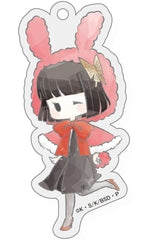 Akiko Yosano Bungo Stray Dogs Retro Chikku Acrylic Key Chain Rabbit Cape Ver. Key Chain [USED]