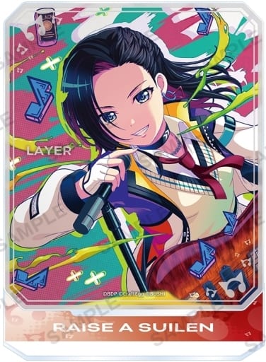 Rei Wakana Layer BanG Dream! Girls Band Party! Octagon Acrylic Stand Acrylic Stand [USED]