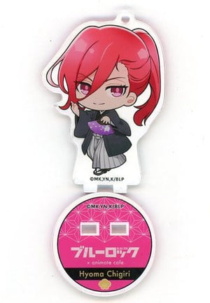 Hyoma Chigiri Blue Lock Trading Acrylic Stand Key Chain animate cafe Limited Key Chain [USED]