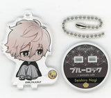 Seishiro Nagi Blue Lock Trading Acrylic Stand Key Chain animate cafe Limited Key Chain [USED]