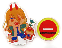 Chainsaw Man Power Trading Acrylic Keychain Bakudanyaki Honpo First Edition Acrylic Stands [USED]
