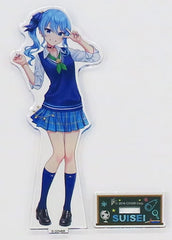 Hoshimachi Suisei VTuber Hololive Original Acrylic Stand Illustration by En Morikura FamilyMart Winter Holomart Campaign Exclusive Acrylic Stands [USED]