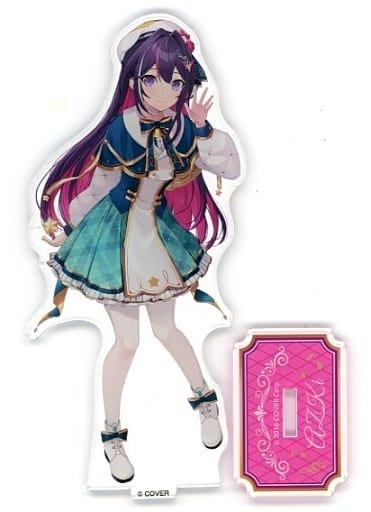 AZKi Illustration by 6U VTuber Hololive Original Acrylic Stand FamilyMart Winter Holomart Campaign Exclusive Acrylic Stands [USED]