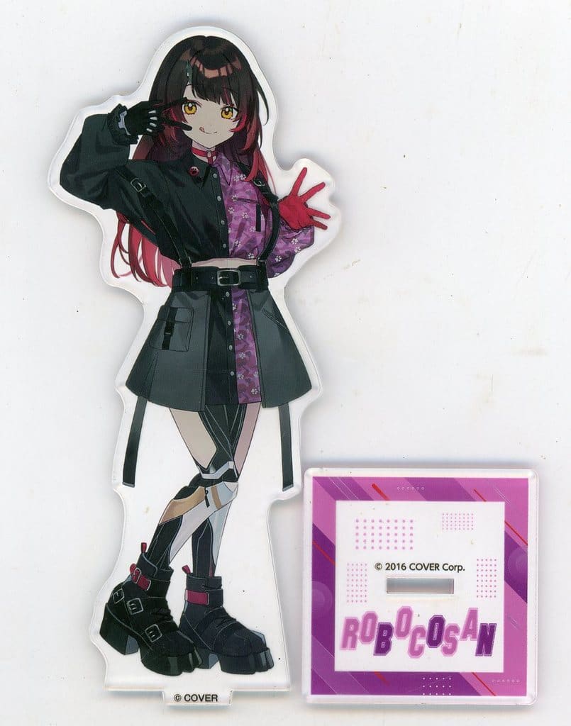 VTuber Hololive Roboco-san Illustration by Shugao Original Acrylic Stand FamilyMart Winter Holomart Campaign FamiPay Web Exclusive Acrylic Stands [USED]