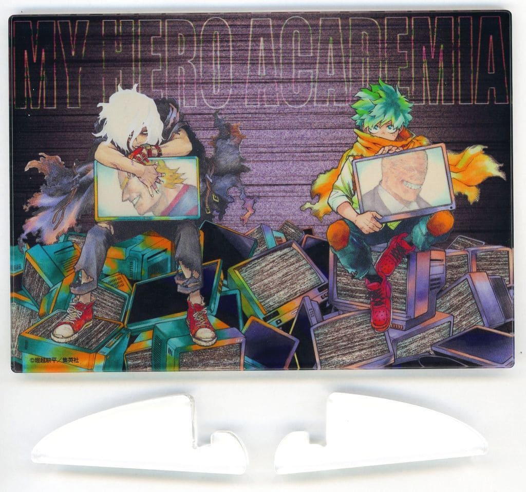 My Hero Academia Izuku Midoriya Tomura Shigaraki A Acrylic Art Weekly Shonen Jump Digital Ver. Subscribers Limited Service For All Applicants Acrylic Stands [USED]