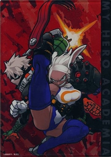 My Hero Academia Katsuki Bakugo Mirko F Acrylic Art Weekly Shonen Jump Digital Ver. Subscribers Limited Service For All Applicants Acrylic Stands [USED]