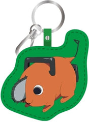 Chainsaw Man Pochita PU Keychain Keychains [USED]