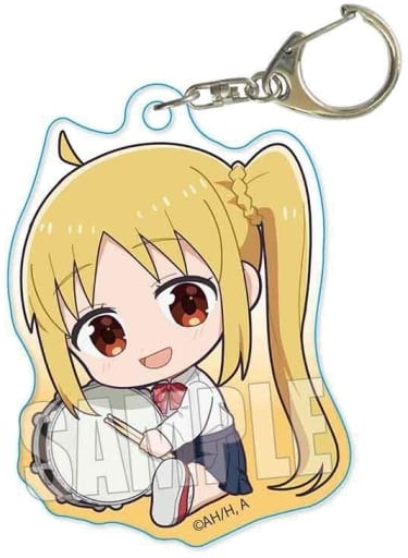 Nijika Ijichi Bocchi The Rock! Gyugyutto Acrylic Key Chain Key Ring [USED]