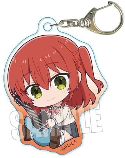 Ikuyo Kita Bocchi The Rock! Gyugyutto Acrylic Key Chain Key Ring [USED]