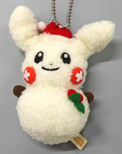 Plusle Daruma Pokemon Mini Ornament Keychain Pokemon Center Limited Key Chain [USED]