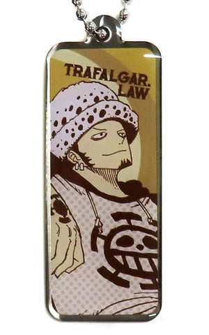 Trafalgar Law One Piece Metal Charm Included with Stick Cake Charm [USED]