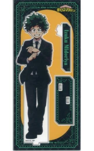 My Hero Academia Izuku Midoriya Suit Costume Acrylic Stand Ver.2 TOHO animation STORE Limited Acrylic Stands [USED]