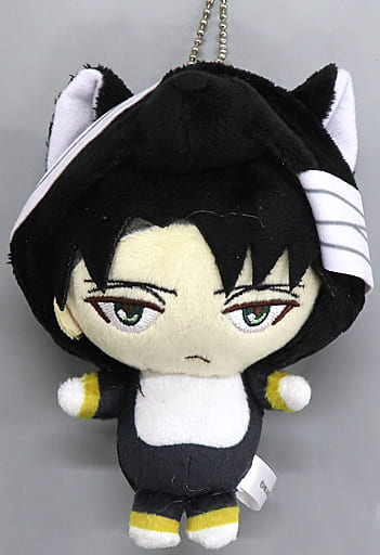 Levi Ackerman The Final Season Ver. Attack on Titan Animarukko Plush Mascot Key Chain [USED]