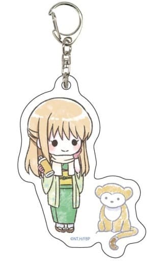 Souma Ritsu Fruits Basket Graph Art Illustration Acrylic Key Chain 12 Key Chain [USED]