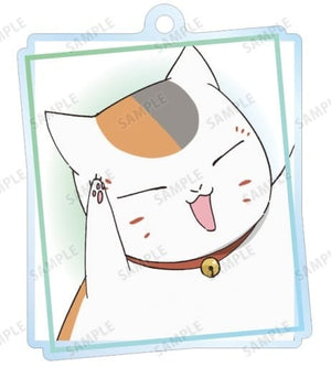 Nyanko-sensei A Natsume's Book of Friends Newly Drawn Illustration Soap Bubble Ver. Trading Acrylic Key Chains Key Chain [USED]