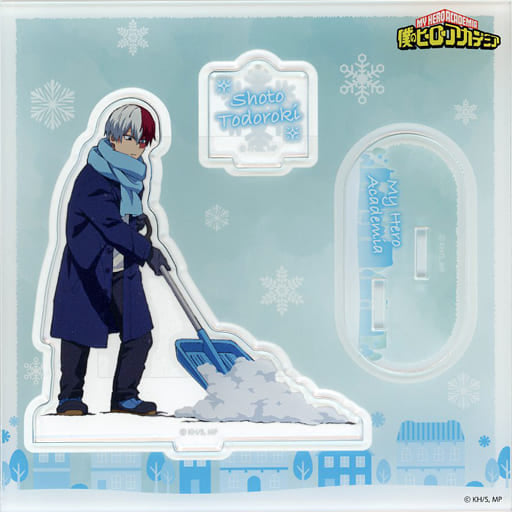My Hero Academia Shoto Todoroki Snow Shoveling Acrylic Stand Acrylic Stands [USED]