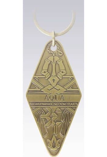 Aqua Gold Ver. Kingdom Hearts Motel Key Chain Key Chain [USED]