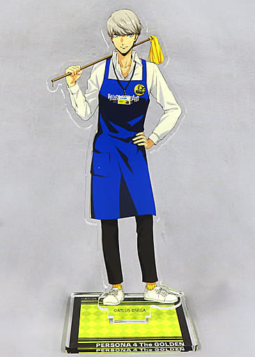 Persona Series Protagonist P4G Chara Stand Village Vanguard Limited Acrylic Stands [USED]